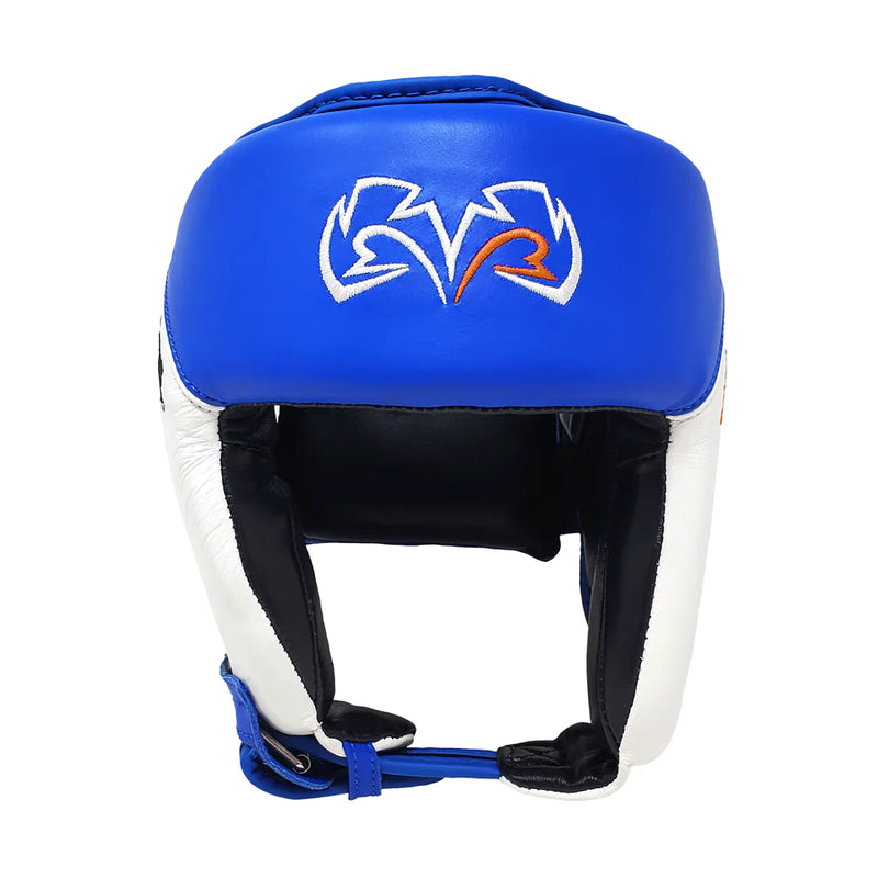 CASCO DE COMPETICIÓN AMATEUR RIVAL RHGC2 - AZUL/BLANCO