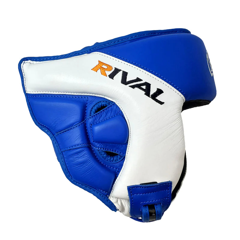 RIVAL RHGC2 AMATEUR COMPETITION HEADGEAR - BLUE/WHITE