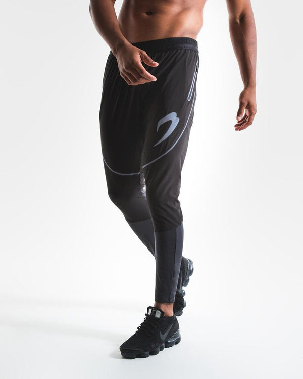 WILDE TECHNICAL JOGGERS - BLACK.