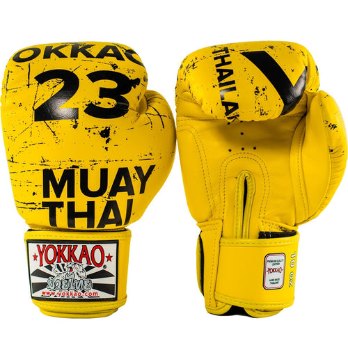 YOKKAO URBAN BOXING GLOVES - YELLOW | UNDRGROUND 